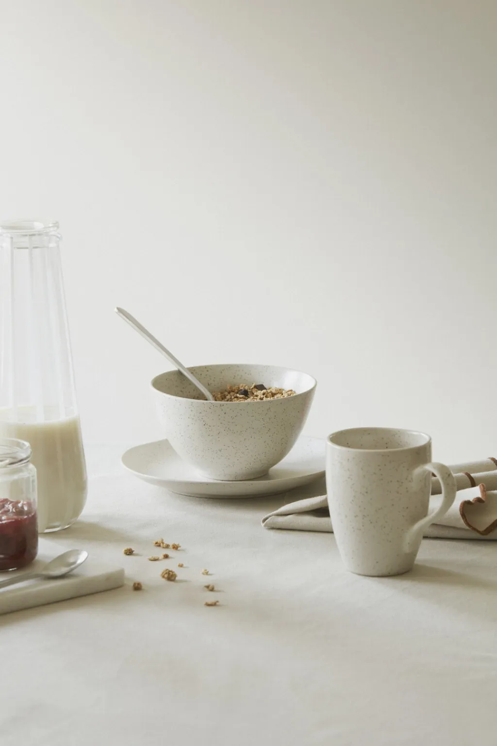 Nordic Vanilla Skål , Cream w. Grains Skåle|Spisestue