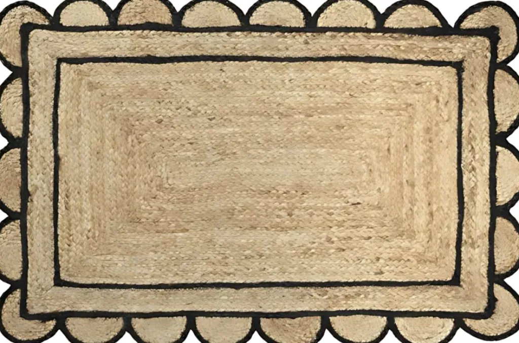 Online Scallop Gulvtæppe 60x90 cm, Entre