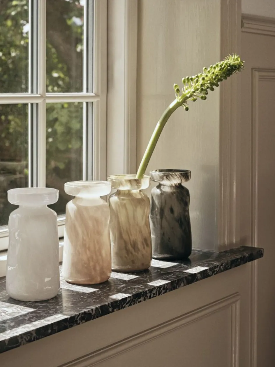 Sale Broste Copenhagen Solai Vase H19,5 cm, Light Green