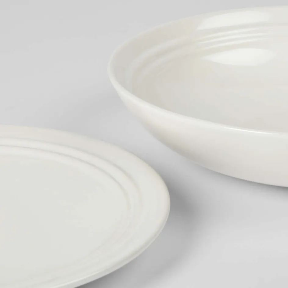 Clearance Broste Copenhagen Stevns Tallerken , Chalk White