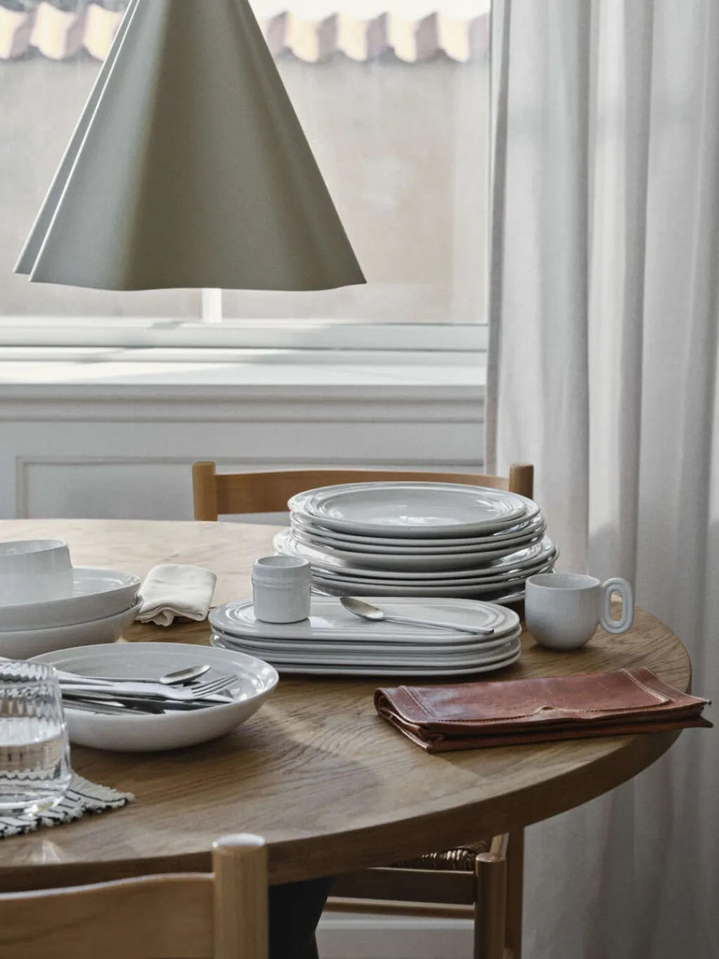 Sale Stevns Tallerken , Chalk White Middagstallerkener