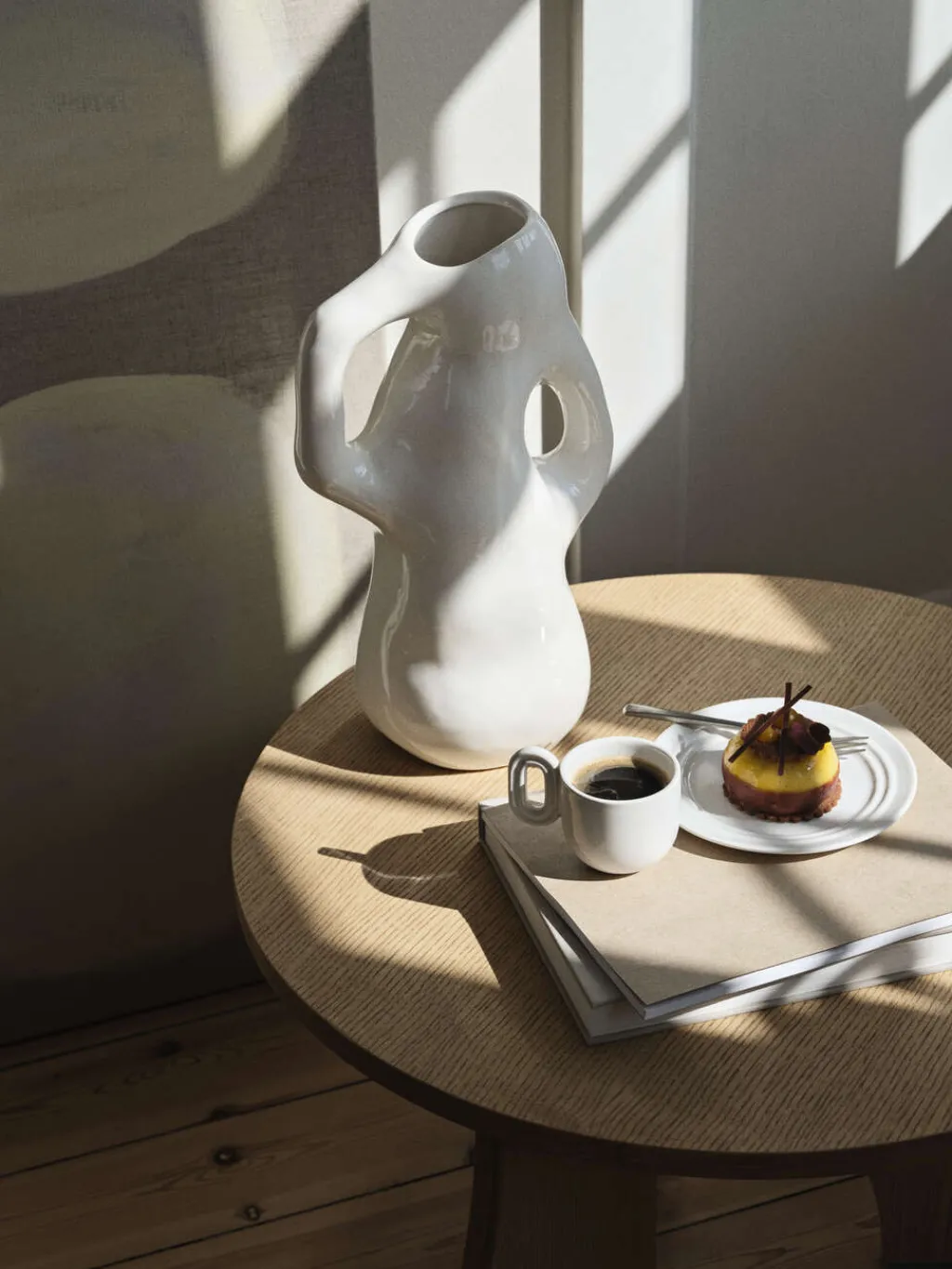Broste Copenhagen Desserttallerkener > Stevns Tallerken , Chalk White