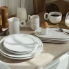 Best Broste Copenhagen Stevns Oval Tallerken 27,5 cm, Chalk White