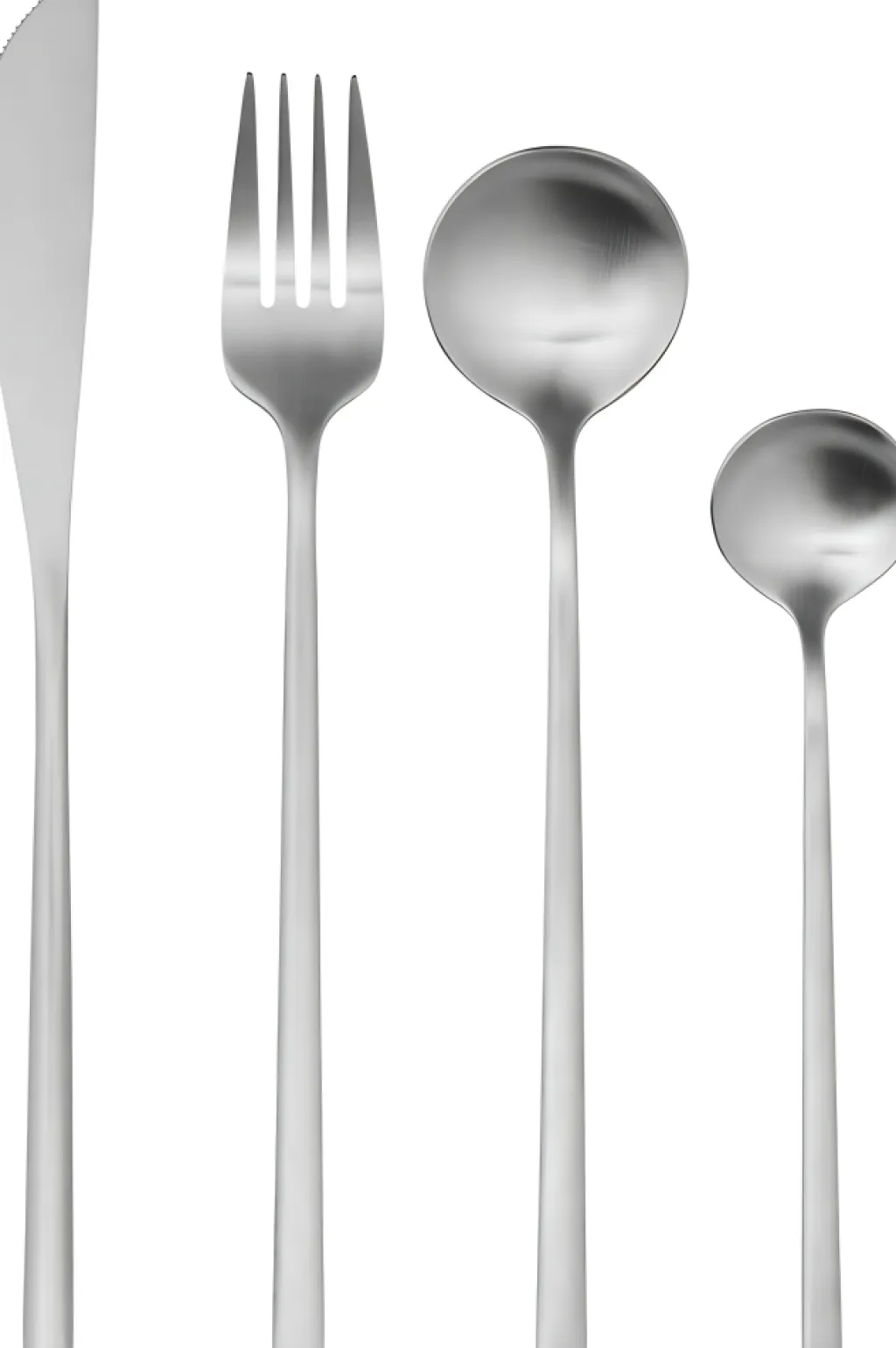 Broste Copenhagen Bestiksæt > Tofte Bestik 4 Dele, Brushed Satin