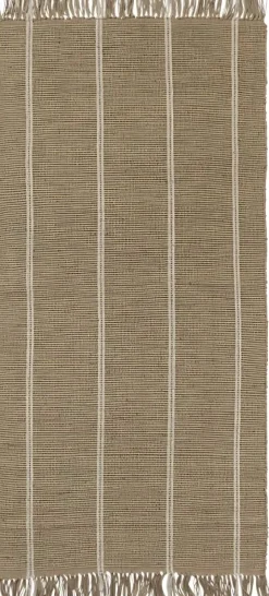 Discount Broste Copenhagen Yuki Gulvtæppe 70x140 cm, Hvid