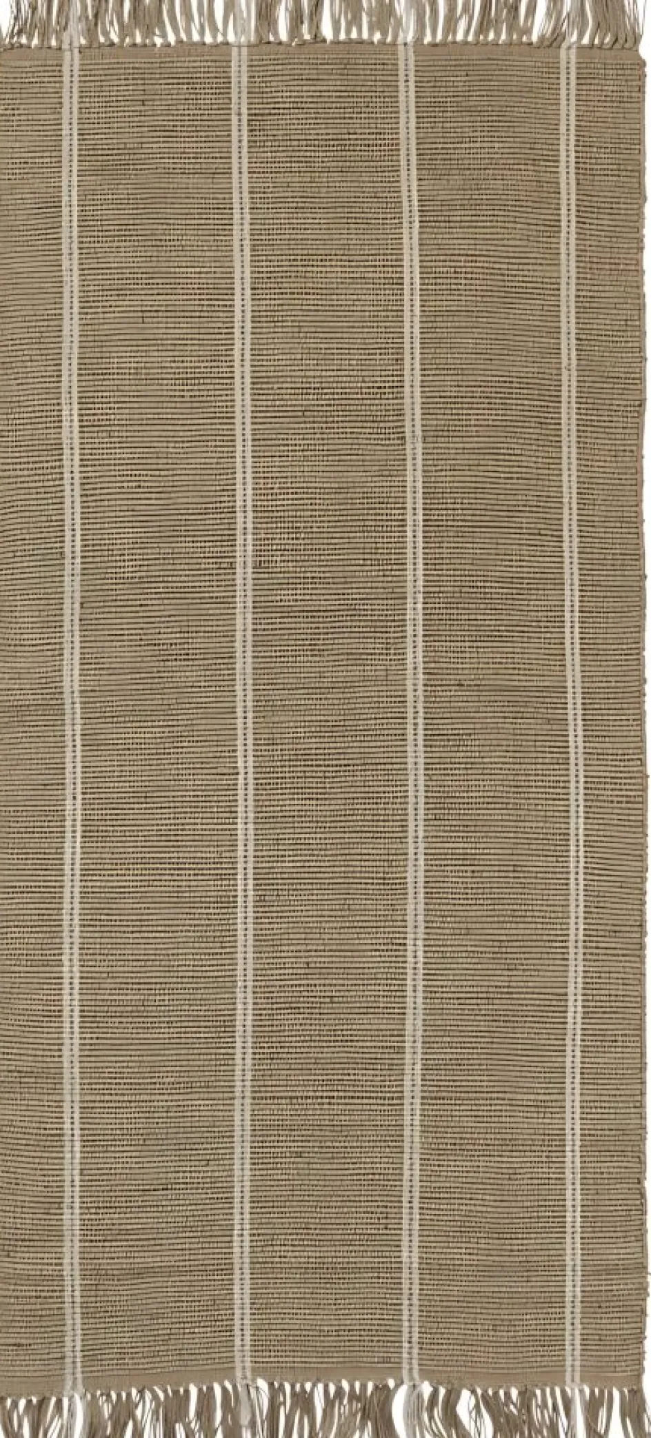Discount Broste Copenhagen Yuki Gulvtæppe 70x140 cm, Hvid