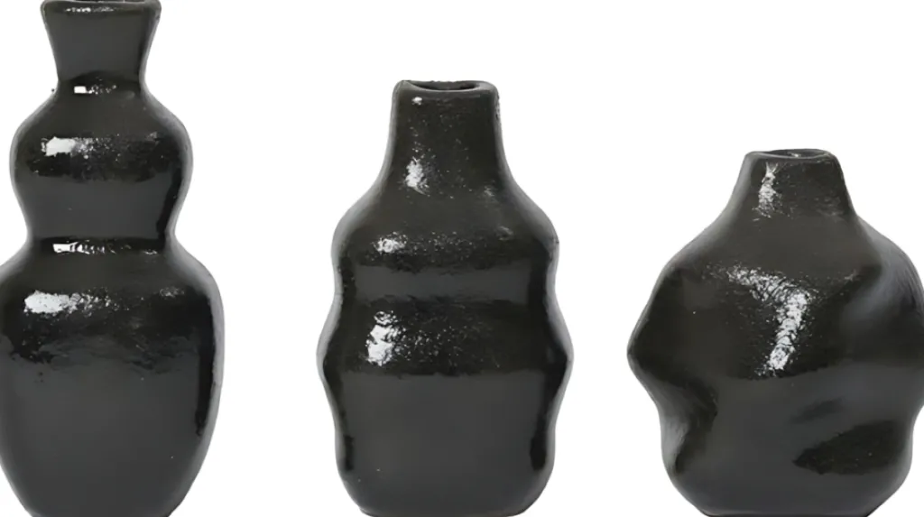 Broste Copenhagen Vaser > Cornelia Vase H12 cm, Grå