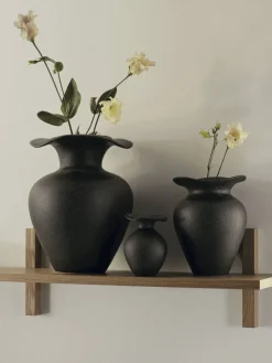 Online Broste Copenhagen Florentina Vase H, Sort