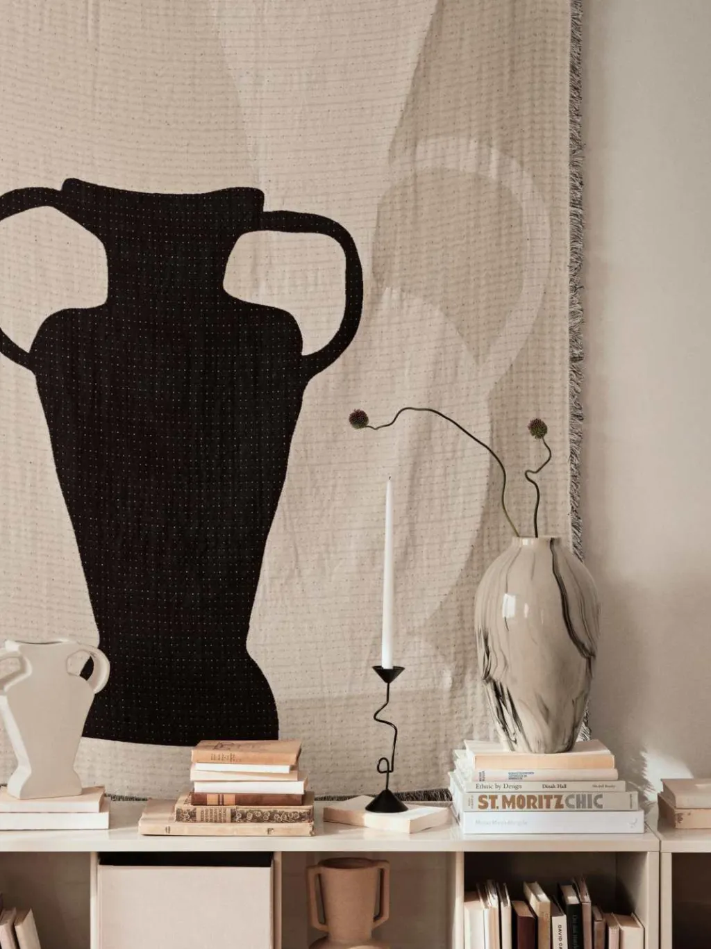 Best Ingrid Vase H, Beige Stue|Vaser