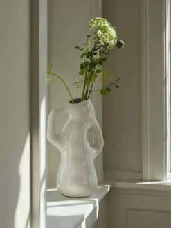 Best Broste Copenhagen Isolde Vase H35 cm, Antique Brown