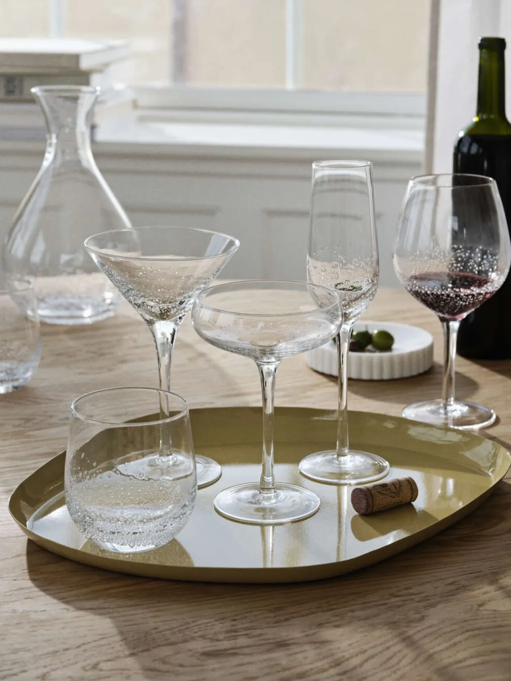 Best Broste Copenhagen Mie Bakke 34 cm, Grape Leaf Green