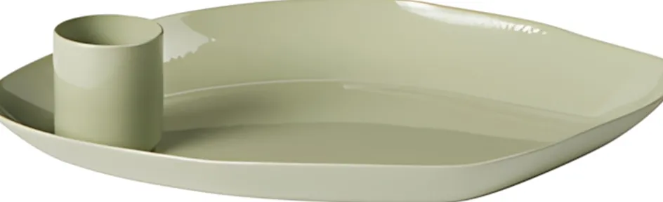 Best Broste Copenhagen Mie Lysestage H, Desert Sage