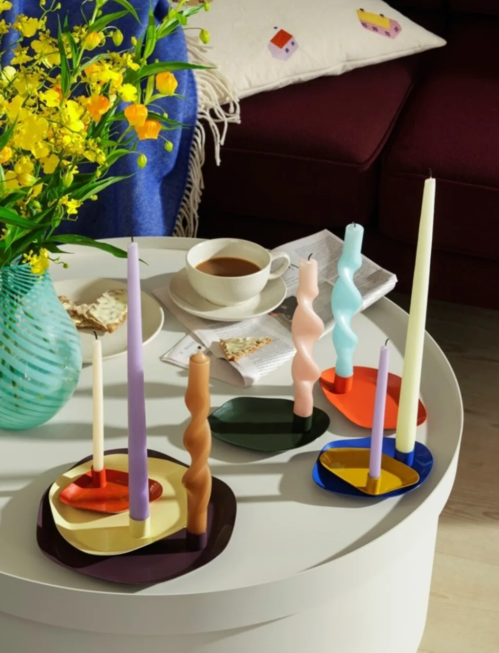 Broste Copenhagen Lysestager > Mie Mini Lysestage 10 cm,