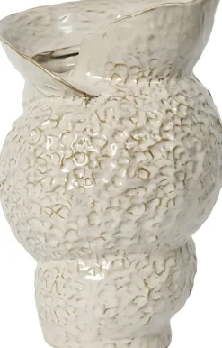 Broste Copenhagen Vaser > Shelly Vase H38 cm, Hvid