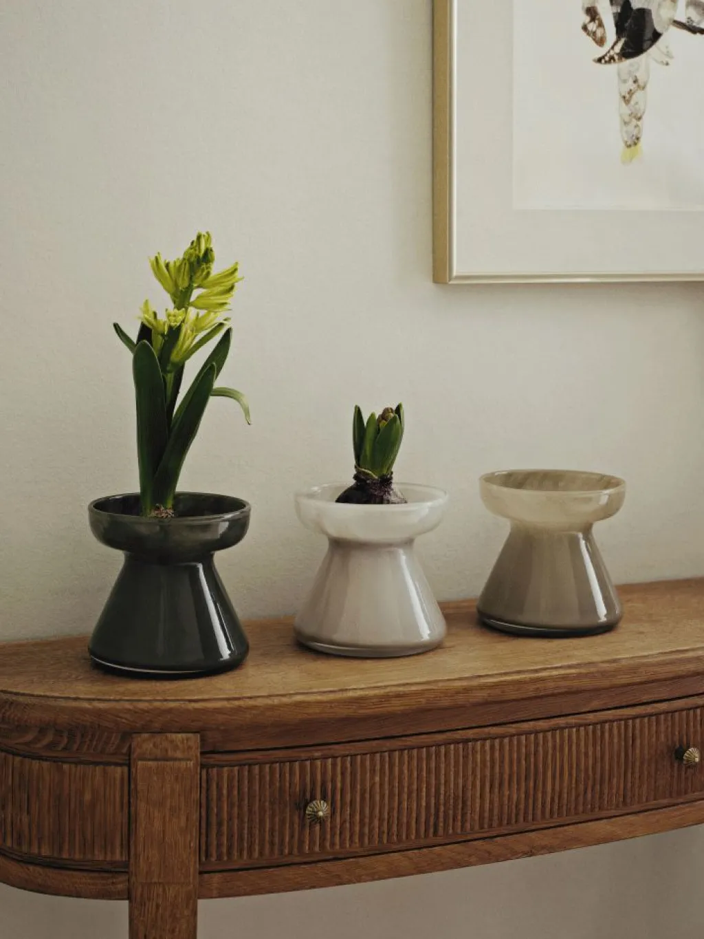 Broste Copenhagen Stue|Vaser > Solai Vase H, Taupe/Warm Grey