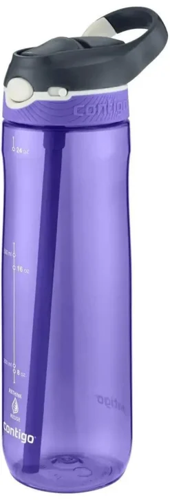 Clearance Contigo Ashland ReNew Drikkeflaske m. Sugerør 720 ml, Grapevine