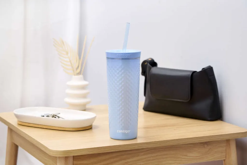 Contigo Termoflasker Og Drikkedunke|Opbevaring Til Køkkenet > Autoclose Drikkeflaske m. Sugerør 590 ml,