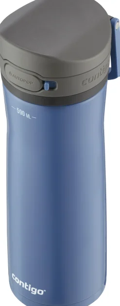 Discount Contigo Jackson Chill Drikkeflaske 590 ml, Metalblå