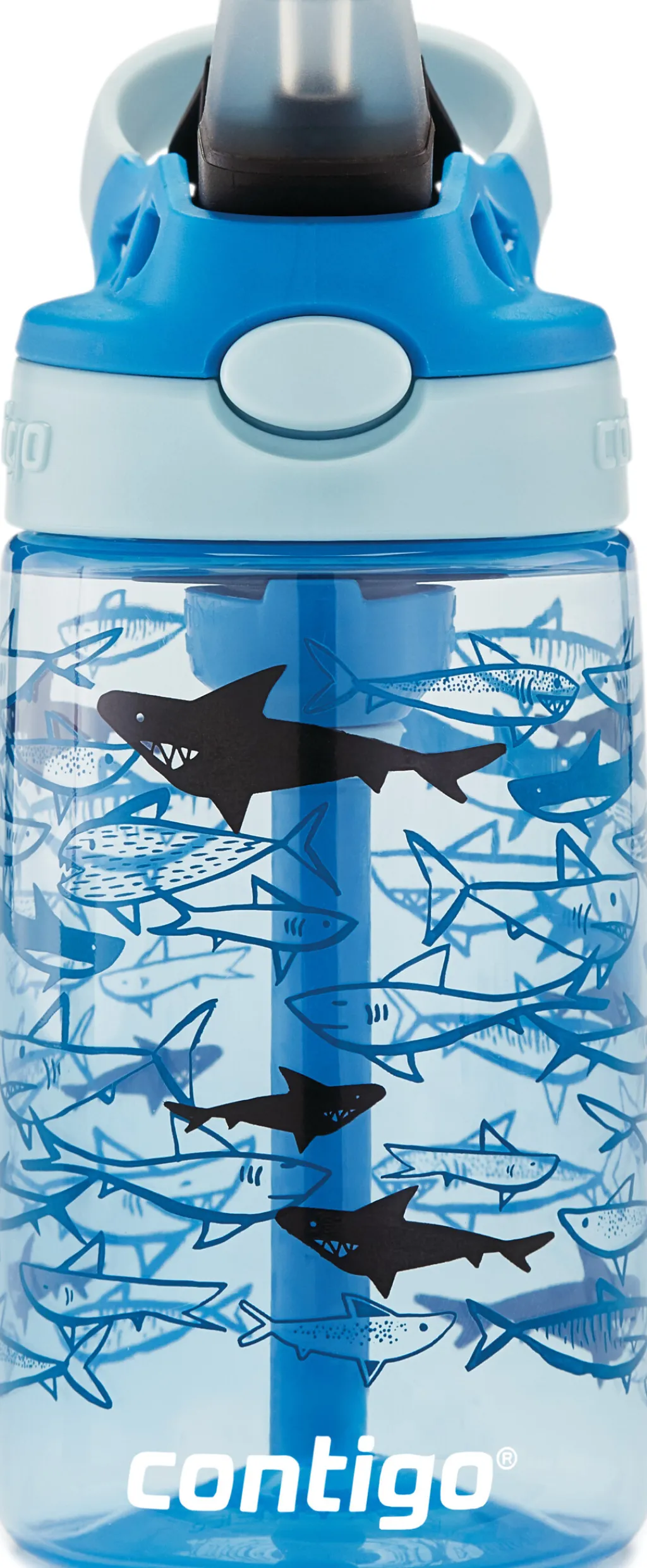 Clearance Kids Easy Clean Drikkeflaske m. Sugerør 420 ml, Børn Drikkedunke Til Børn|Opbevaring Til Køkkenet