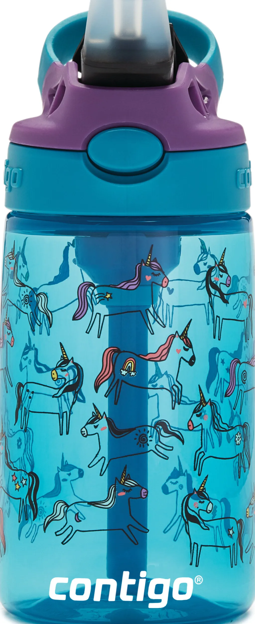 Sale Kids Easy Clean Drikkeflaske m. Sugerør 420 ml, Børn Drikkedunke Til Børn|Opbevaring Til Køkkenet