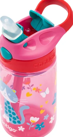 Clearance Kids Gizmo Drikkeflaske m. Sugerør 420 ml, Børn Drikkedunke Til Børn|Opbevaring Til Køkkenet