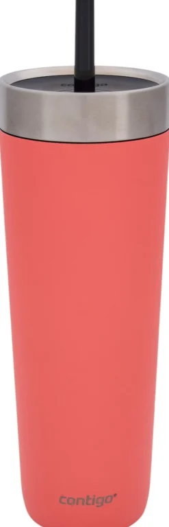 Contigo Termokrus Og -Kopper|Termoflasker Og Drikkedunke > Spill-Proof Termokop m. Sugerør 720 ml,