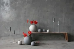 Online Cooee Design Ball Vase H, Grå