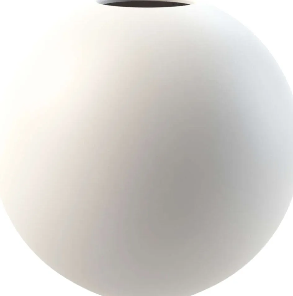 Cooee Design Ball Vase H, Hvid