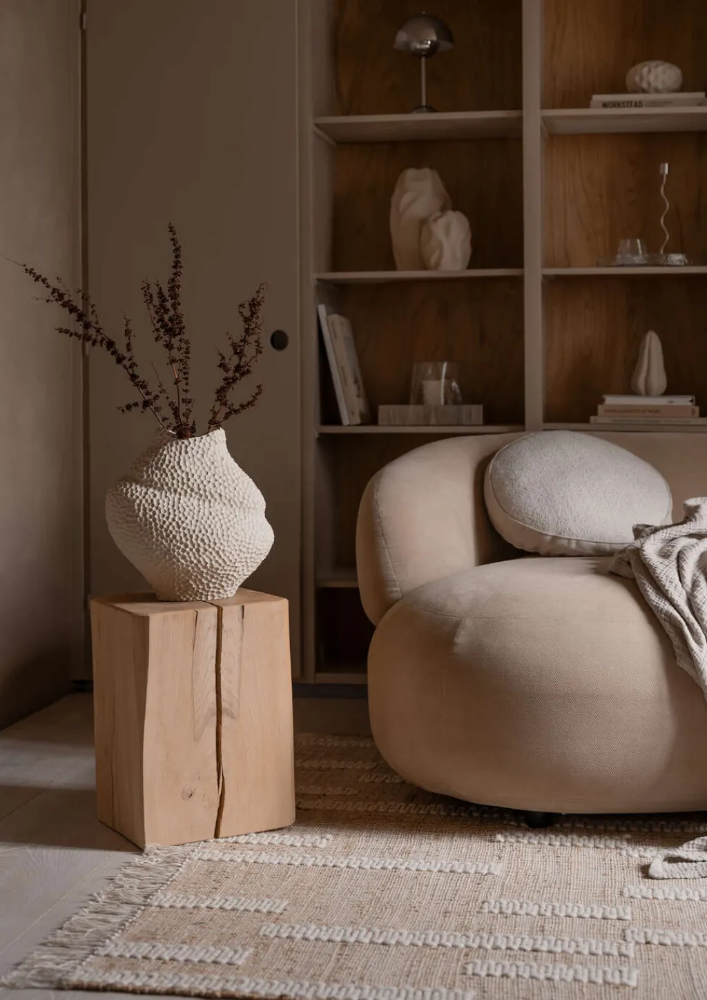 Cooee Design Stue|Vaser > Isla Vase H32 cm, Linen