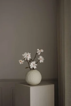 New Kaia Vase H15 cm, Linen Stue|Vaser