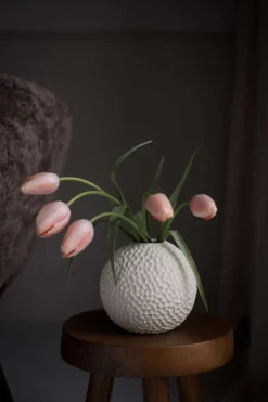 New Kaia Vase H15 cm, Linen Stue|Vaser