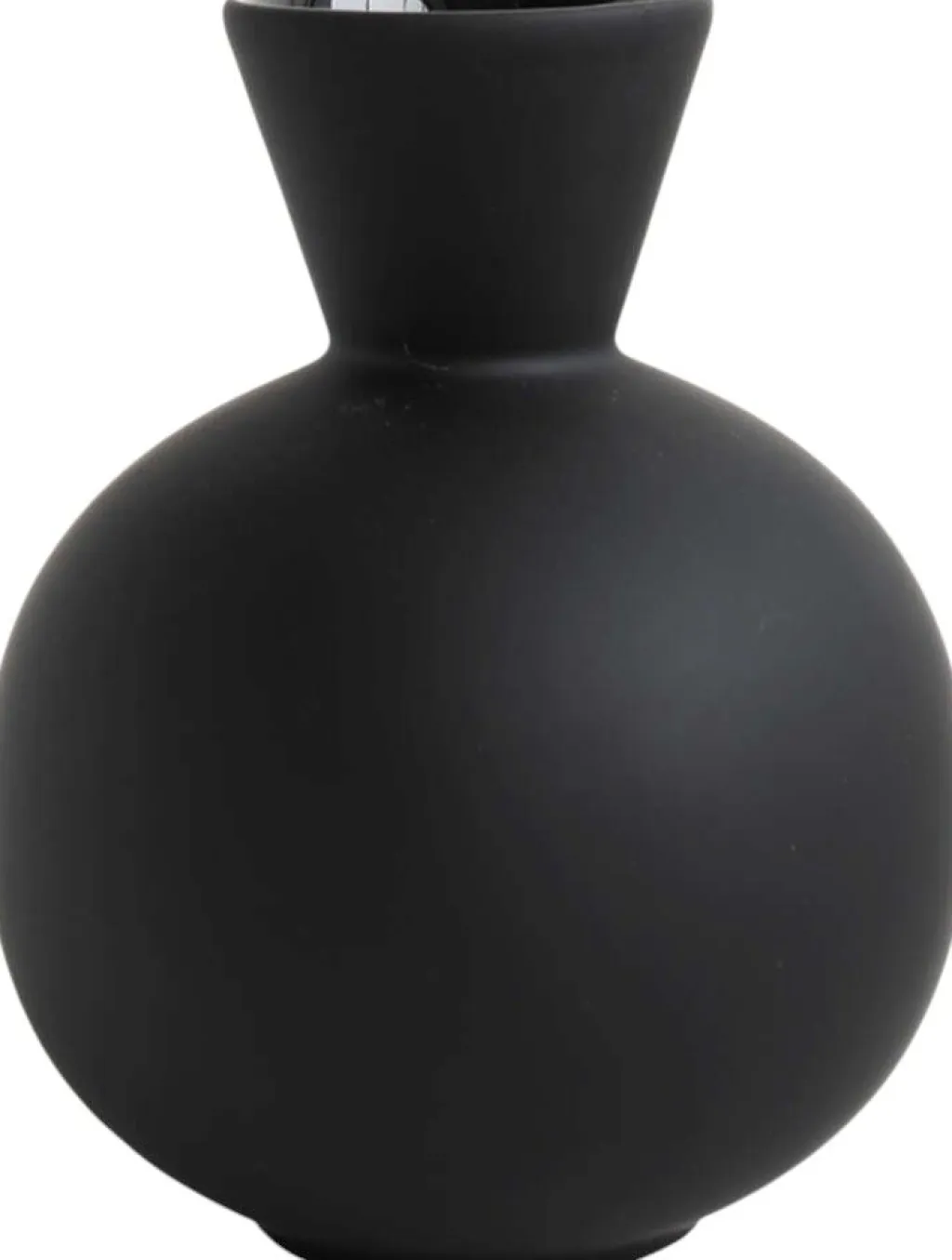 Cooee Design Stue|Vaser > Trumpet Vase H16 cm, Sort
