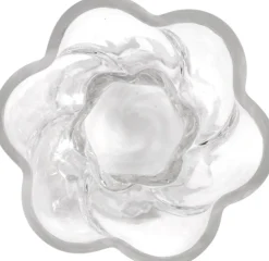 Clearance Cooee Design Twist Bulb Ball Vase H12,8 cm, Klar
