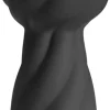 Sale Twist Bulb Vase H13 cm, Sort Stue|Vaser