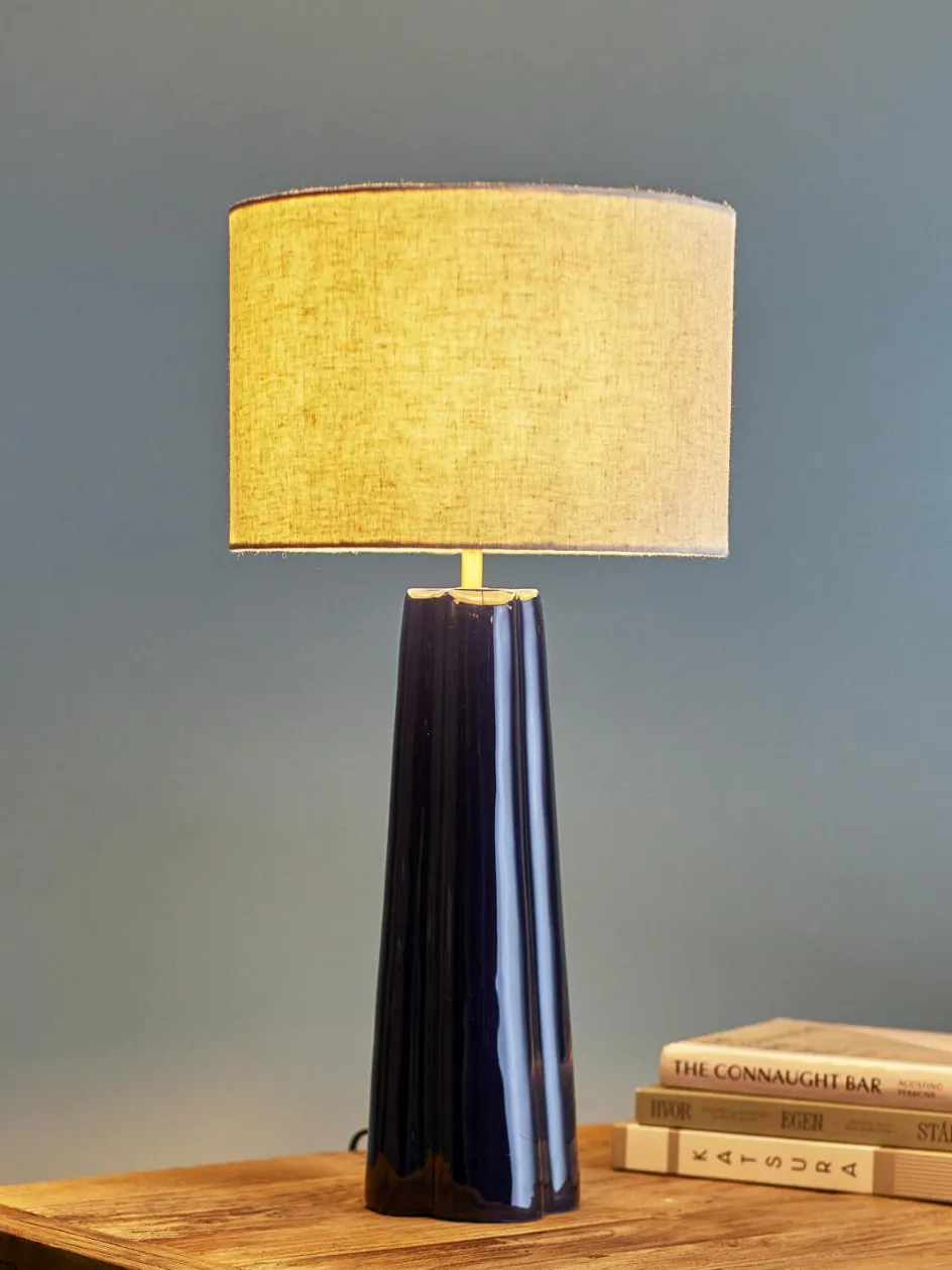Bloomingville Creative Collection Cornelie Bordlampe H61 cm, Blå