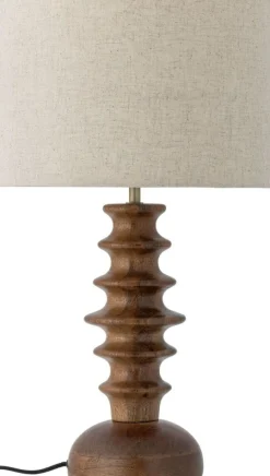 Best Bloomingville Creative Collection Elinora Bordlampe H52 cm, Brun
