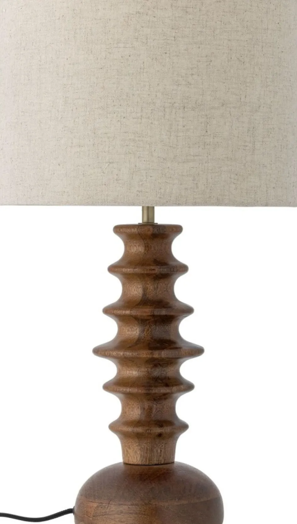 Best Bloomingville Creative Collection Elinora Bordlampe H52 cm, Brun