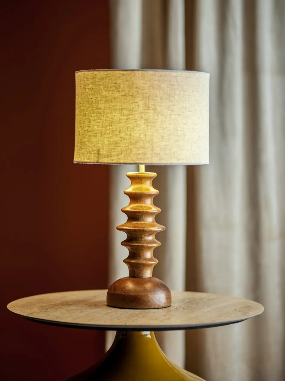 Best Bloomingville Creative Collection Elinora Bordlampe H52 cm, Brun