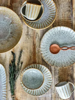 Outlet Creative Collection Fleur Tallerken , Natur