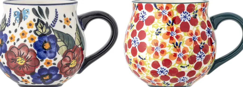Creative Collection Kopper > Florist Kop 2 stk. 33 cl, Rød