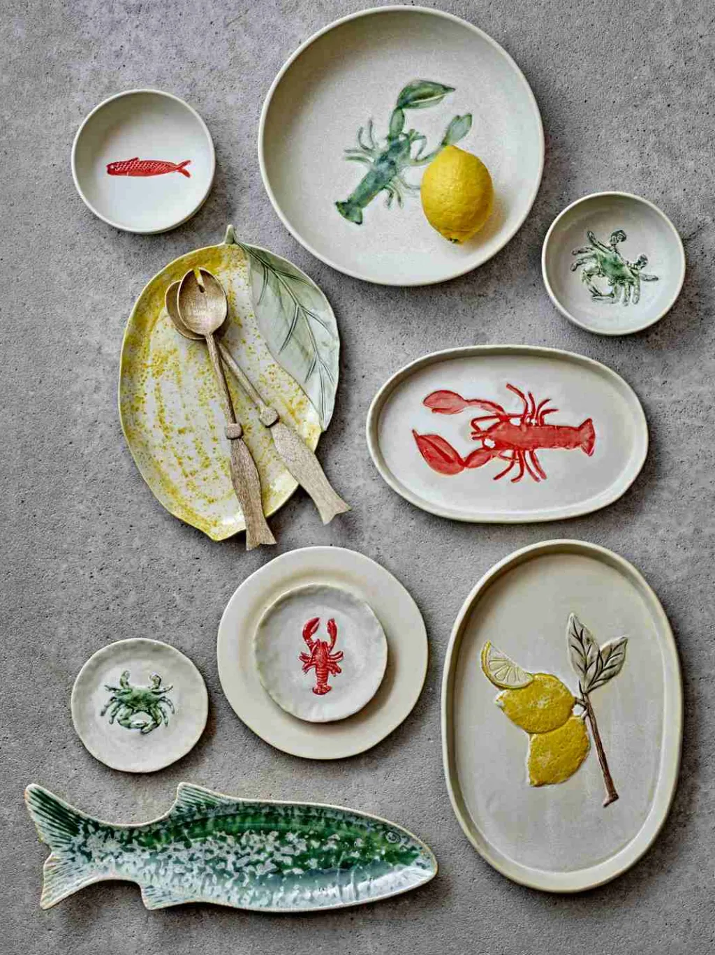 Creative Collection Tallerkensæt > Hadden Tallerken 4 stk. 13 cm, Grøn