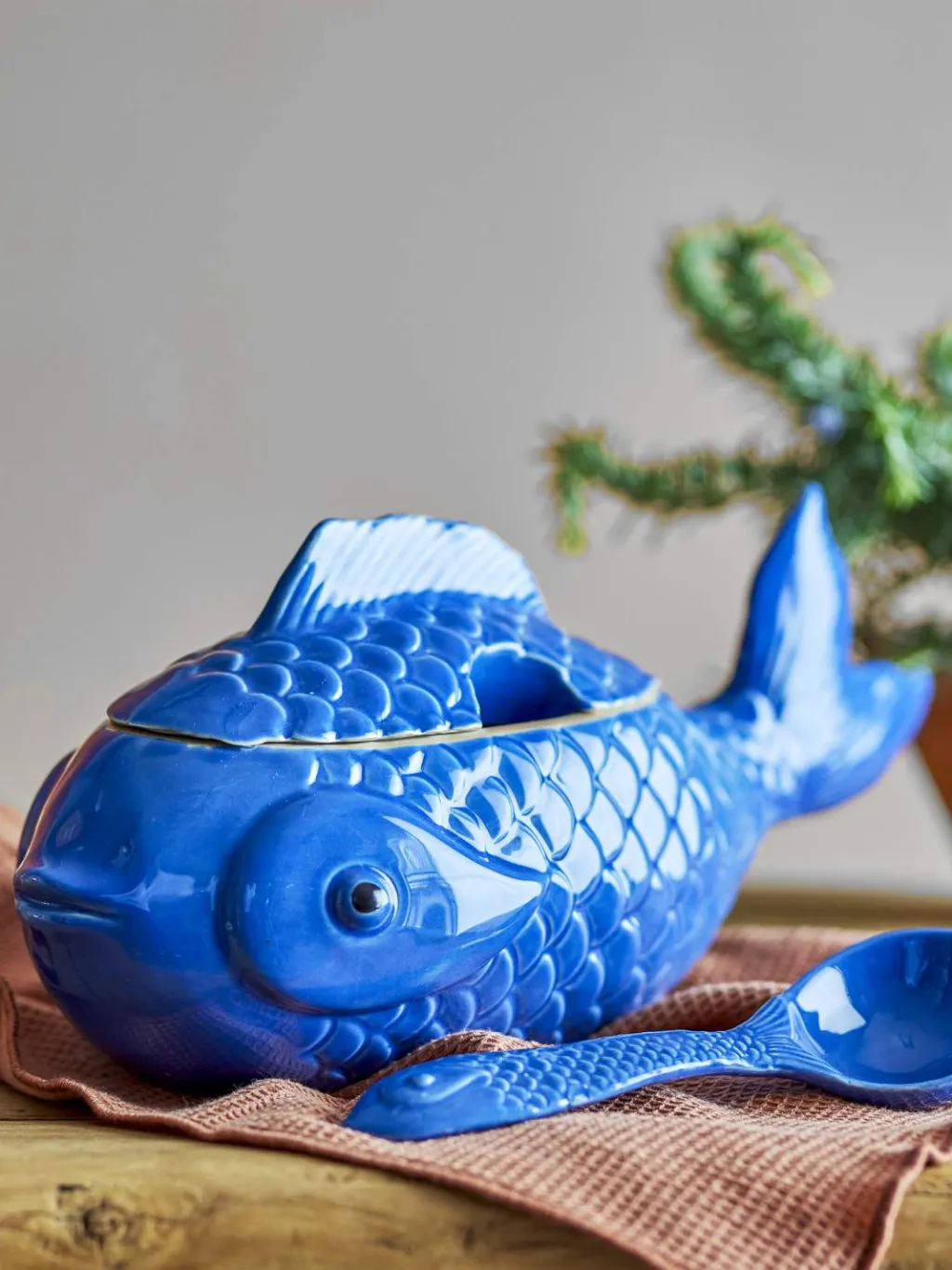 Creative Collection Opbevaring Til Køkkenet|Opbevaringskrukker Og -Glas > Hiro Krukke m. Låg H15,5 cm, Blå