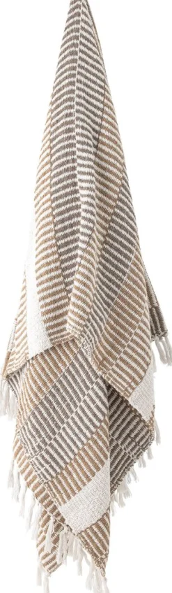 Discount Creative Collection Isnel Plaid 130x160 cm, Natur