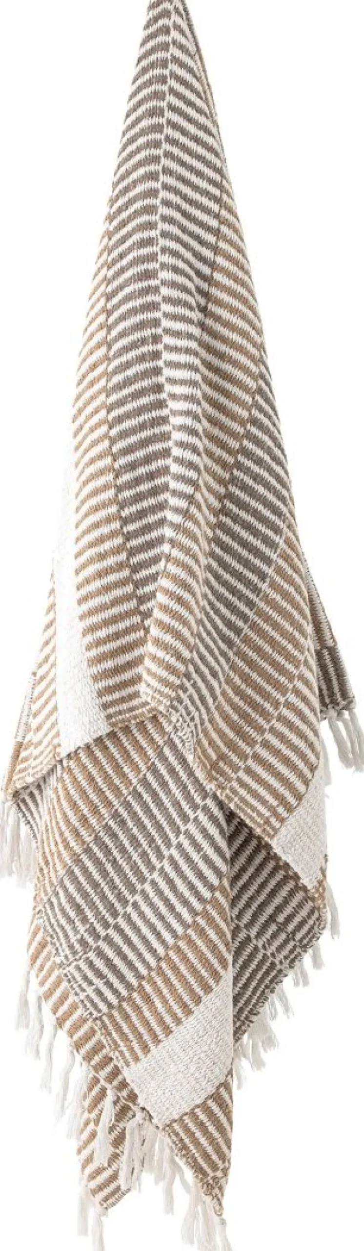 Discount Creative Collection Isnel Plaid 130x160 cm, Natur