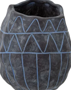 Online Ivo Deko Vase H18 cm, Blå Stue|Vaser