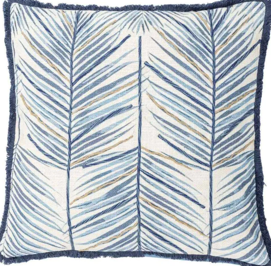 Online Creative Collection Laval Pude 50x50 cm, Blå