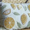 Clearance Lemon Pude 35x50 cm, Gul Puder Og Betræk