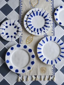 Sale Creative Collection Linora Tallerken , Blå
