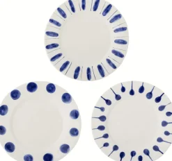 Sale Creative Collection Linora Tallerken , Blå