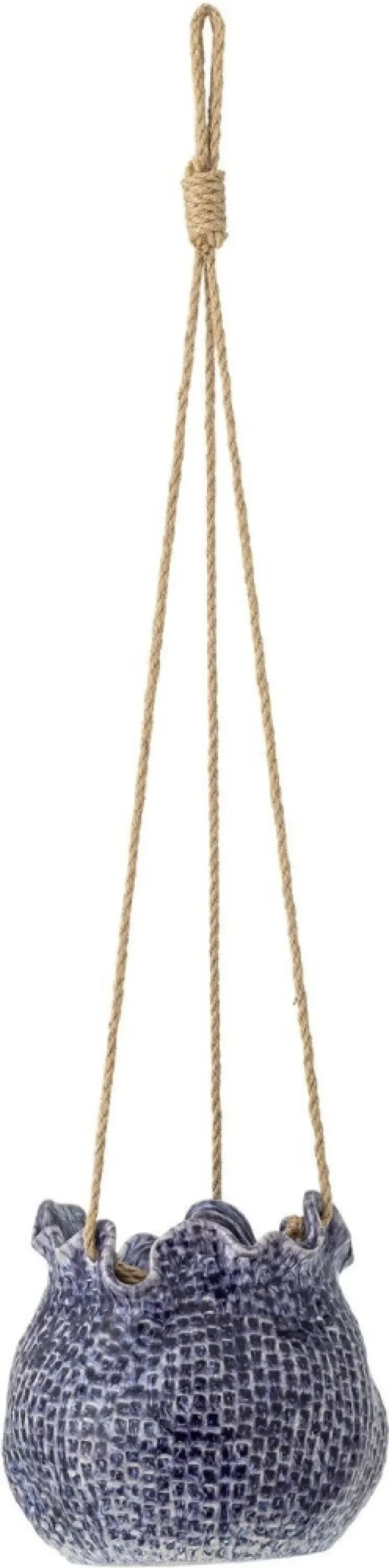 Clearance Lottie Hængeurtepotte H16 cm, Blå Stue|Urtepotter Og Krukker